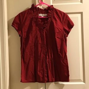 Merona XL button down short sleeve shirt